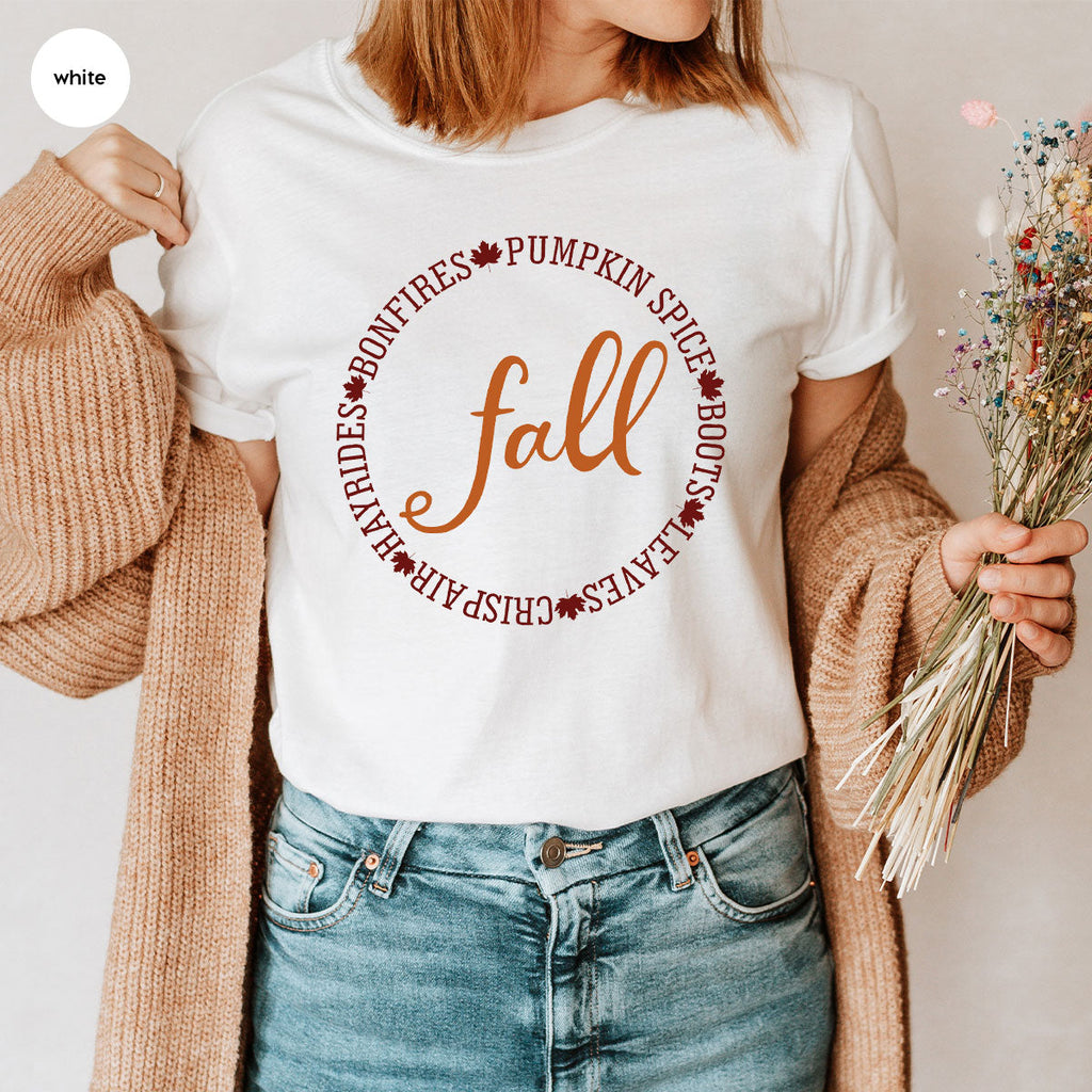 Circle Fall Shirt, Halloween T-Shirt, Tee product image 37