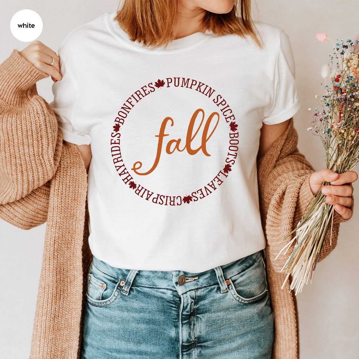 Circle Fall Shirt, Halloween T-Shirt, Tee product image 37