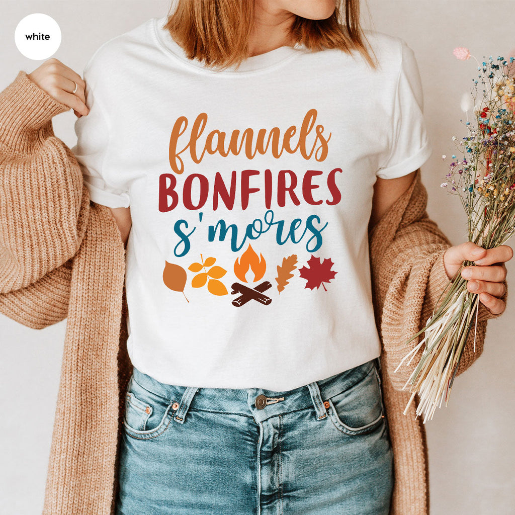 Thanksgiving Fall T-Shirt, 2022 Season Shirt, Bonfires Gift product image 37