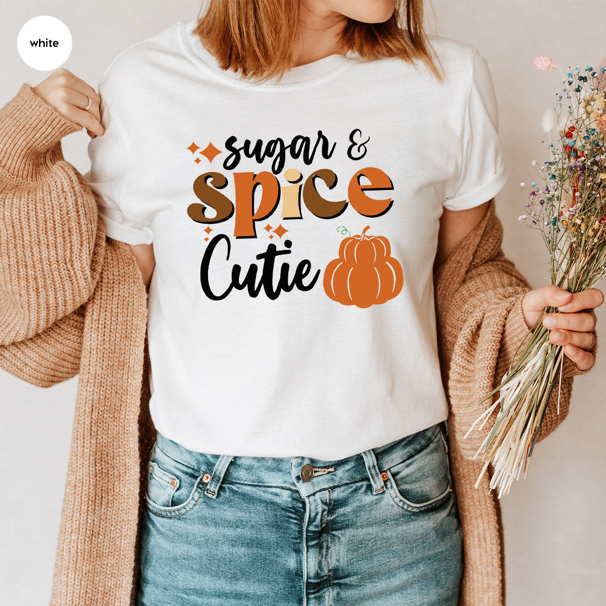 Pumpkin Spice Shirt, Sugar Fall 2022 Tee, T-Shirt for product image 37