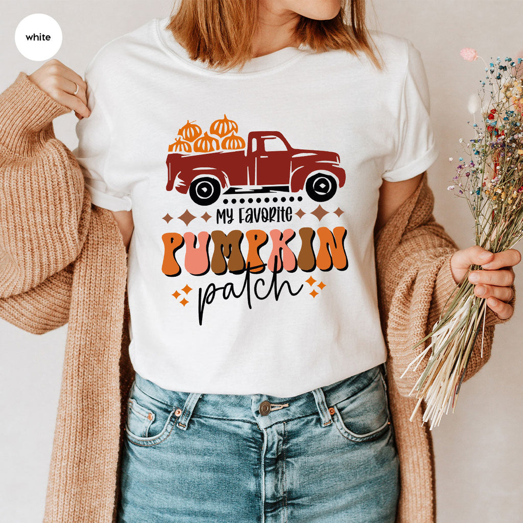 Pumpkin Truck Shirt, 2022 Harvest Season T-Shirt, Tee product image 37