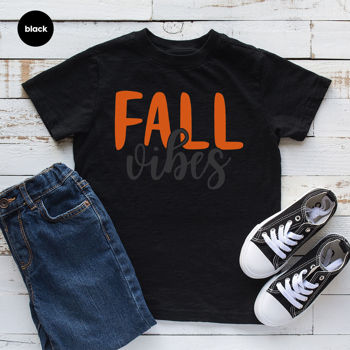 Fall Vibes Shirt, 2023 Tee For Families product image 3
