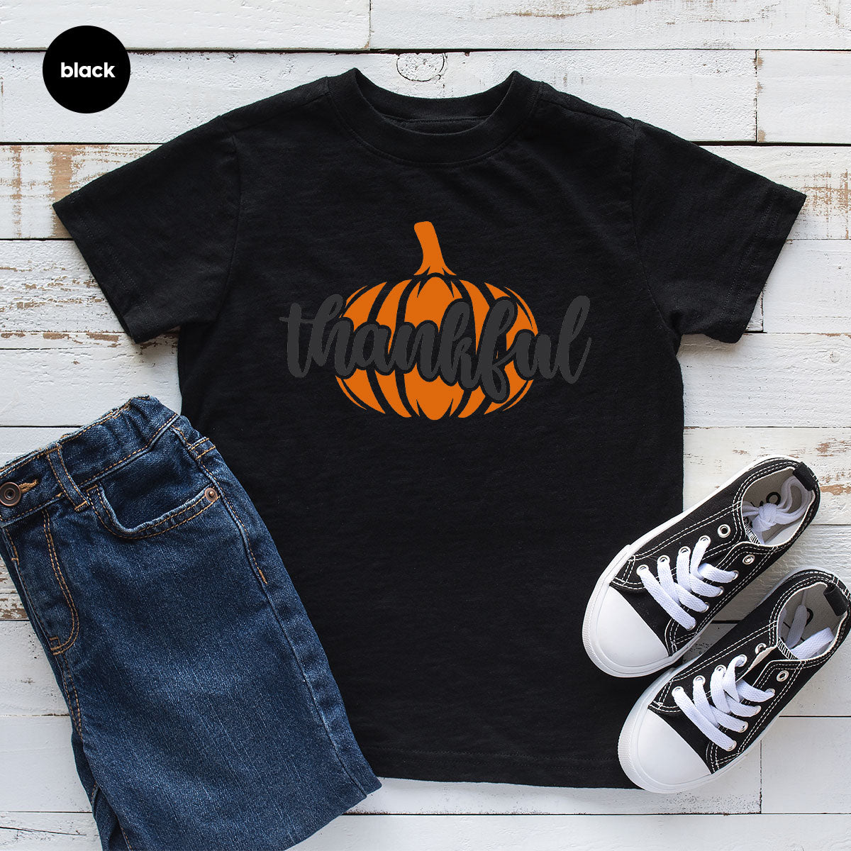2023 Thanksgiving T-Shirt, Tee, Thankful Shirt, Gift product image 4