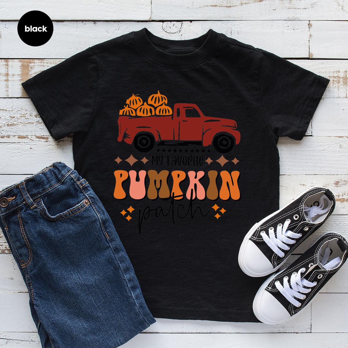 Pumpkin Truck Shirt, 2022 Harvest Season T-Shirt, Tee product image 4