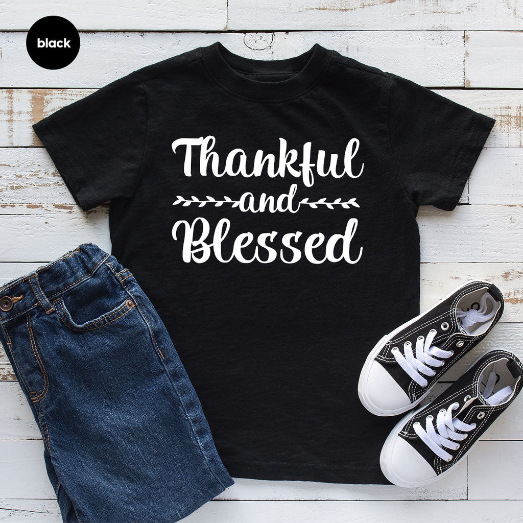 Thankful and Blessed Shirt, 2022 Thanksgiving Design product image 4
