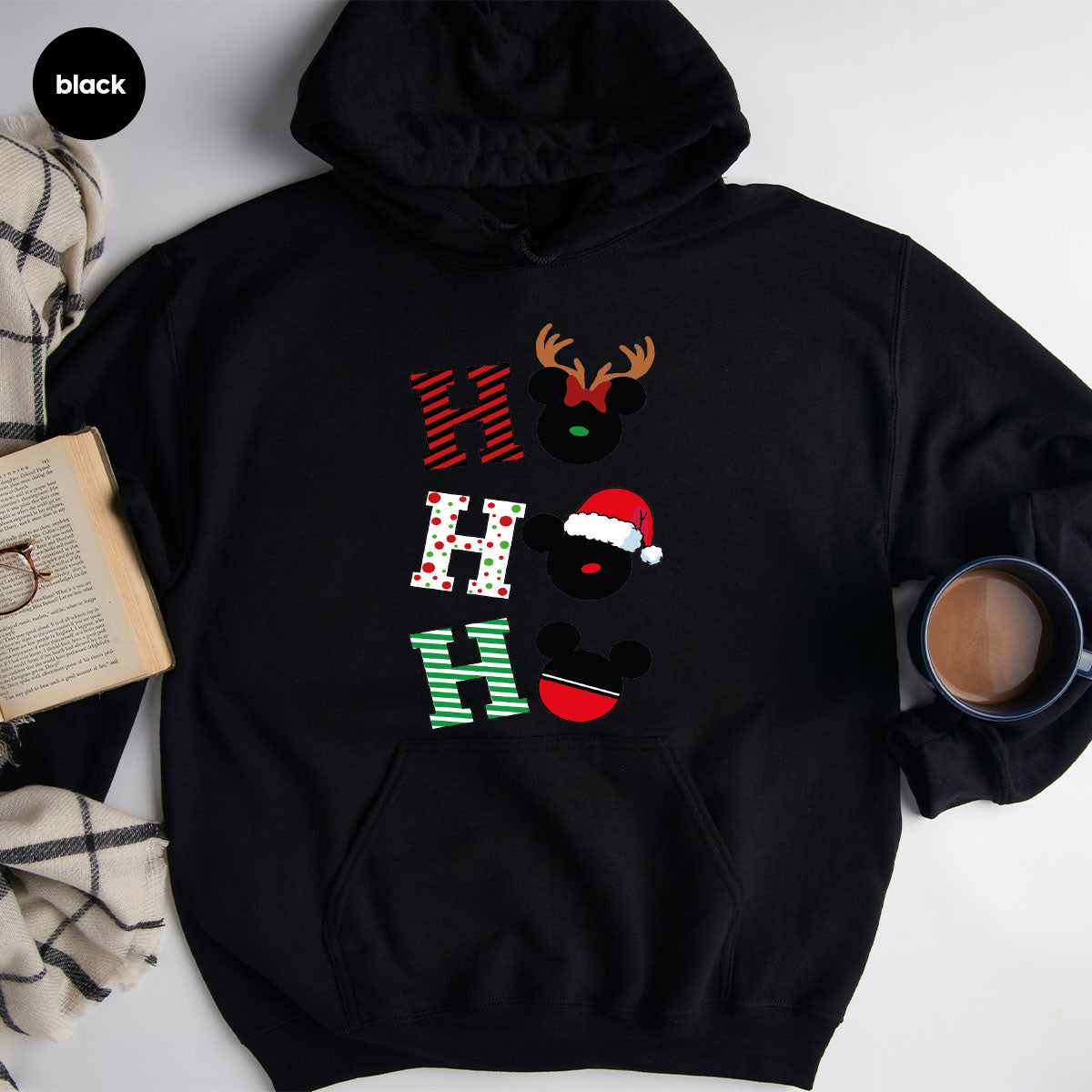 H For Christmas T-Shirt, Deer Shirt, Funny 2023 Tee Family product image 4