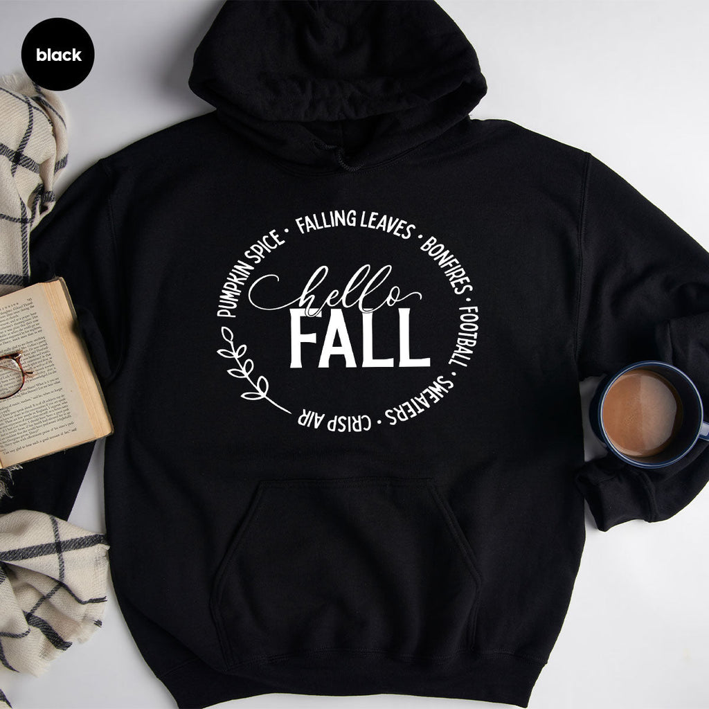 Falling Leaves Shirt, 2022 Pumpkin Season T-Shirt, Spice product image 13