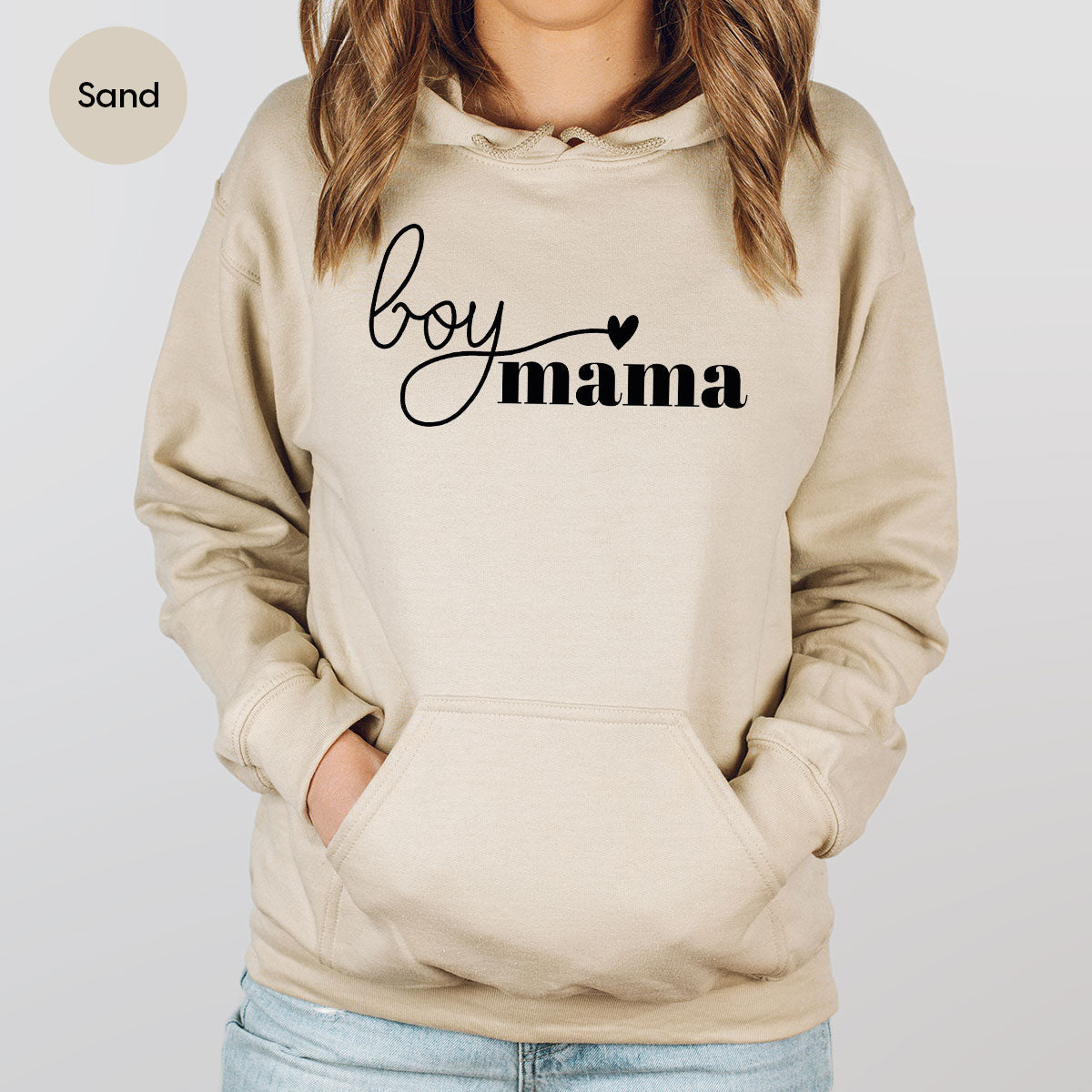 Mom and Boy Shirt. Mama Love Gift For Mother Tee product image 3