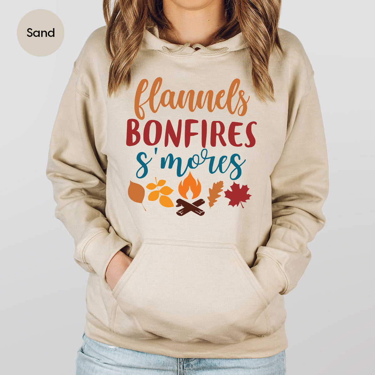 Thanksgiving Fall T-Shirt, 2022 Season Shirt, Bonfires Gift product image 13