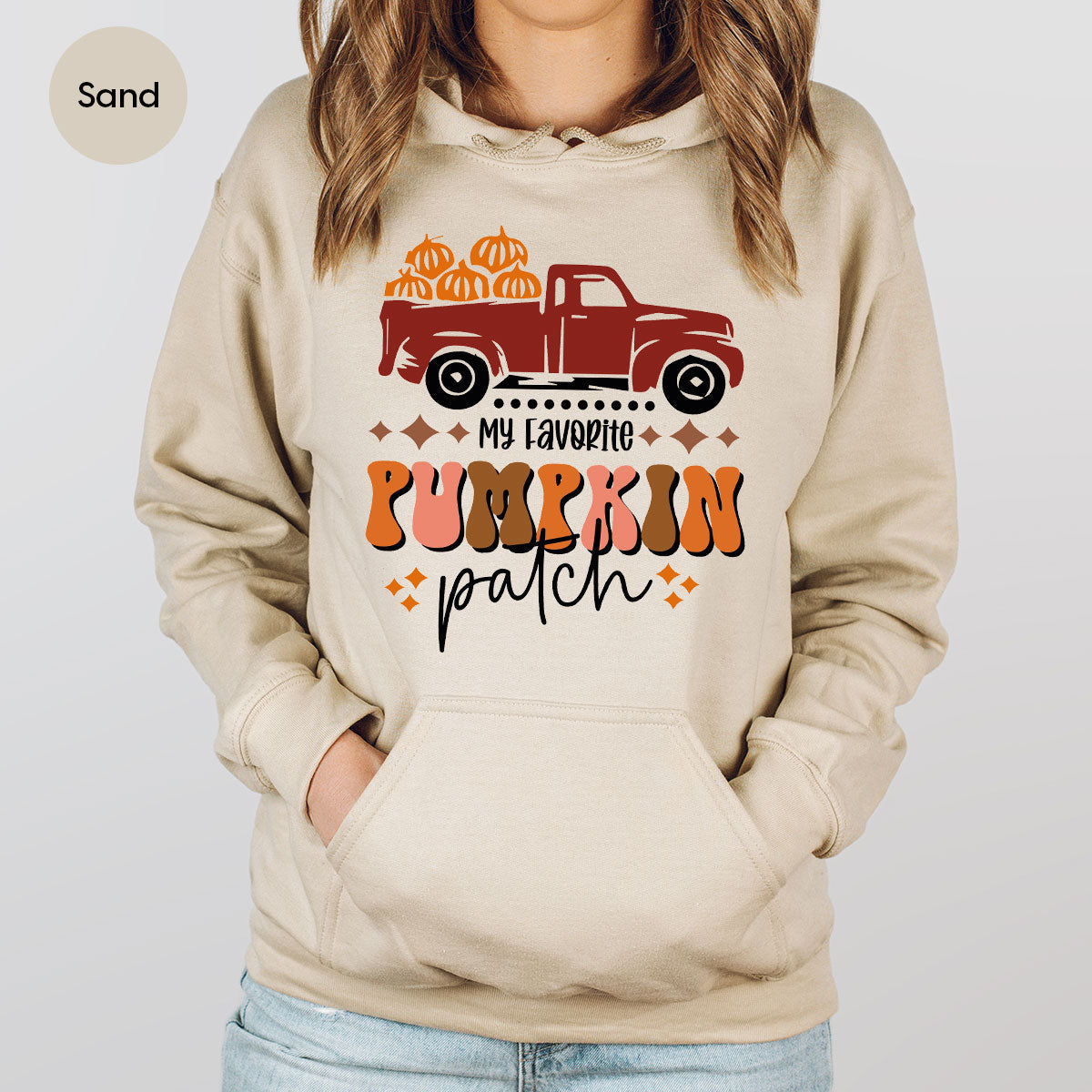 Pumpkin Truck Shirt, 2022 Harvest Season T-Shirt, Tee product image 13