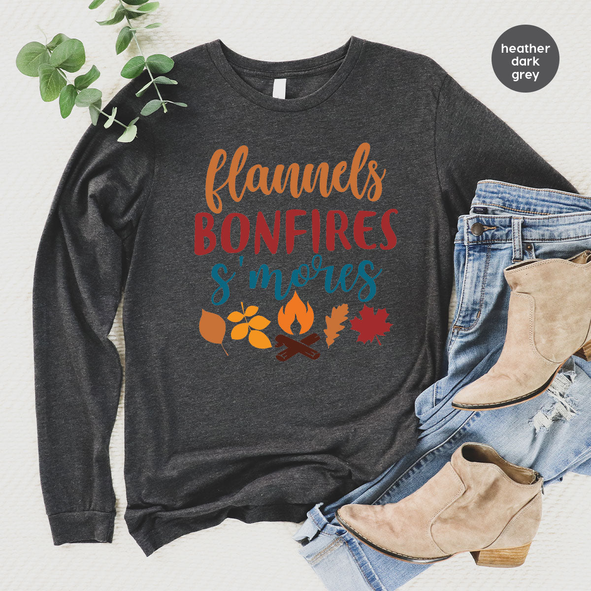 Thanksgiving Fall T-Shirt, 2022 Season Shirt, Bonfires Gift product image 17