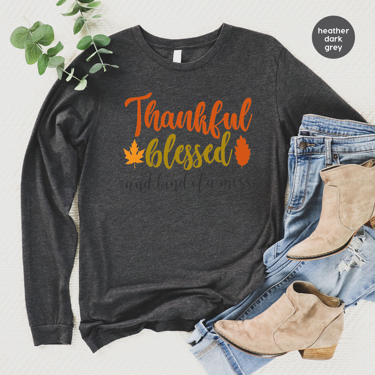2023 Thanksgiving Fall Shirt, Thankful For Hoodie product image 12