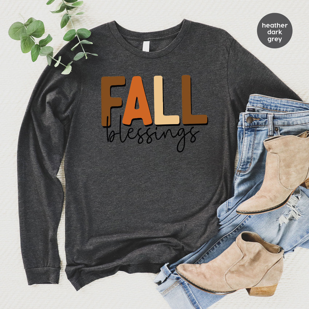 Fall Blessings Shirt, 2022 Season Autumn Graphic Tee product image 17