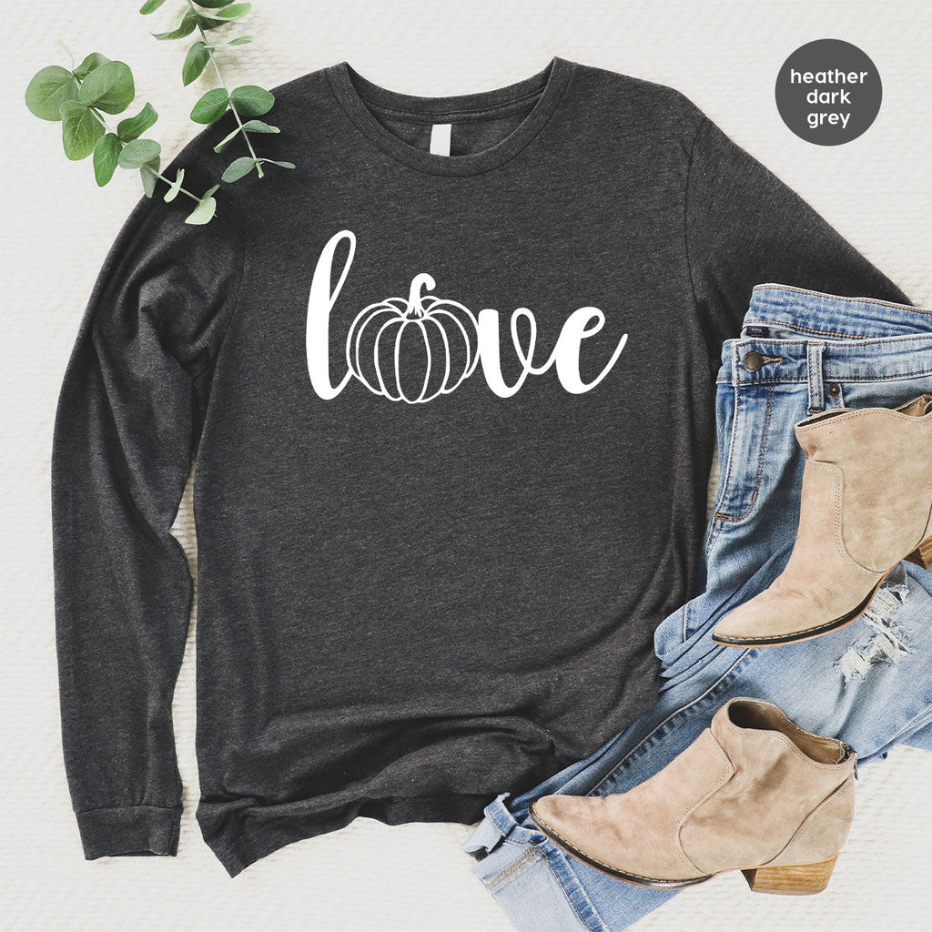 Pumpkin Love Shirt, Fall For Men, Women product image 13