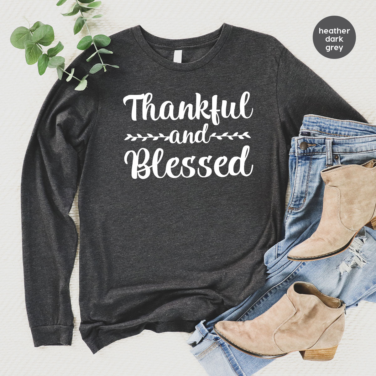 Thankful and Blessed Shirt, 2022 Thanksgiving Design product image 17