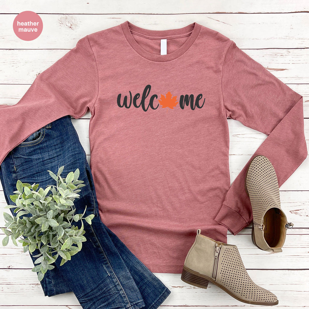 Fall Hoodie, Long Sleeve Shirt, 2022 Autumn Design, and product image 6