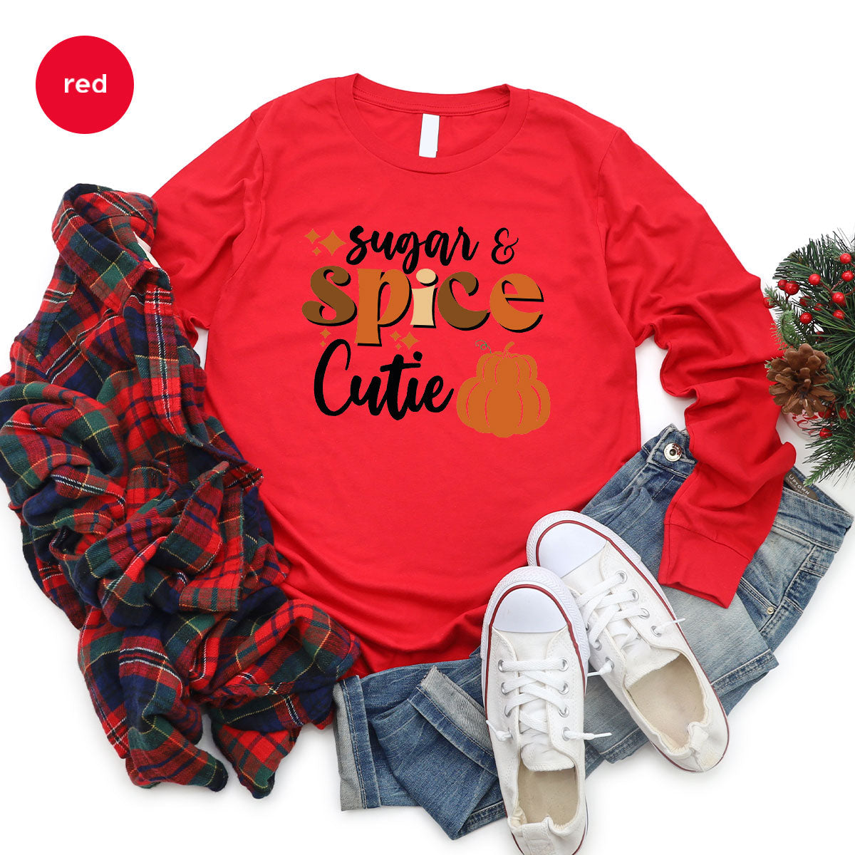 Pumpkin Spice Shirt, Sugar Fall 2022 Tee, T-Shirt for product image 19