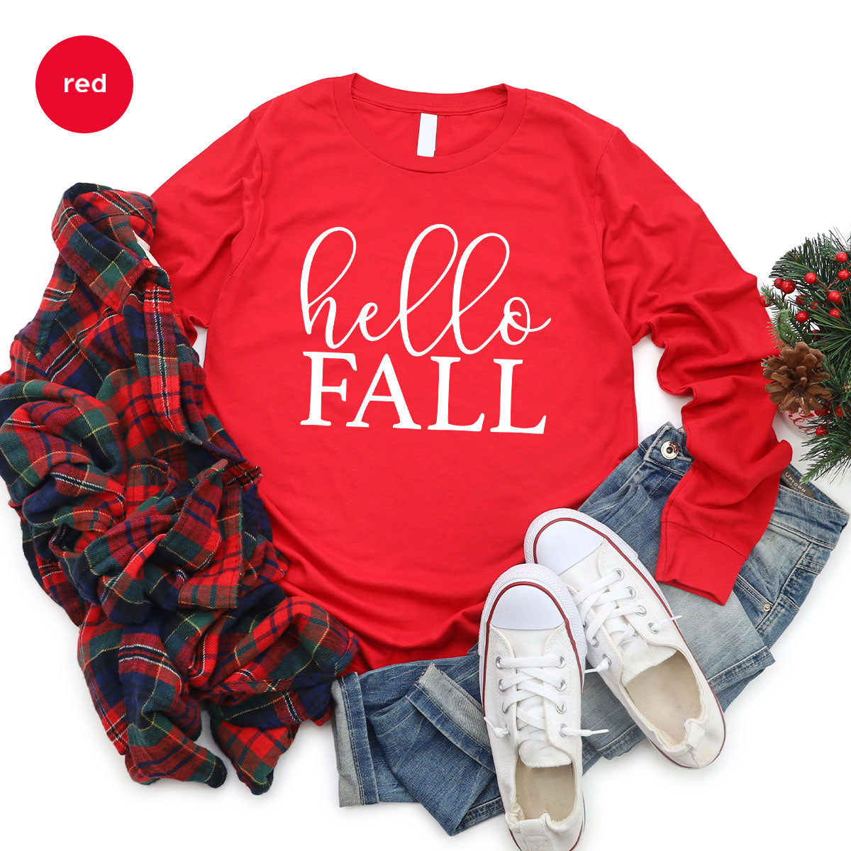 Hello Fall Shirt, 2022 T-Shirt, Tee, Men's Women's product image 17