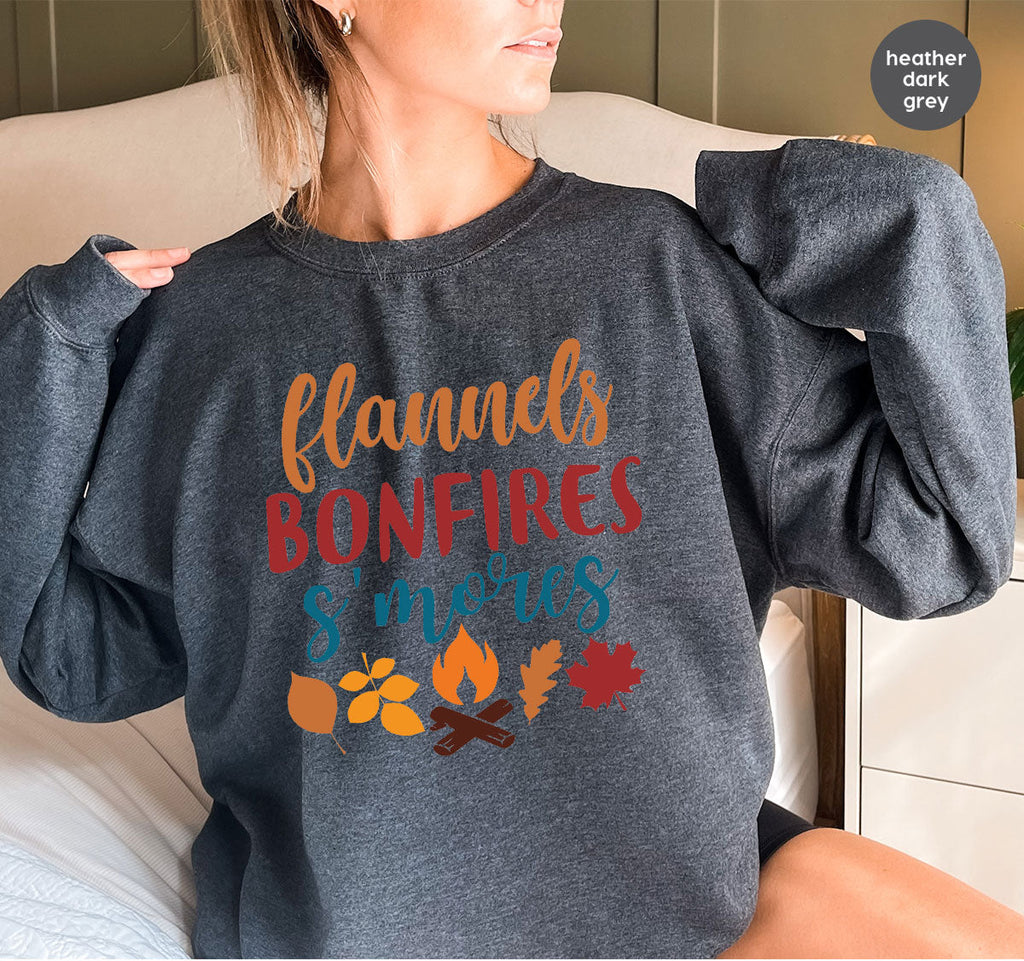 Thanksgiving Fall T-Shirt, 2022 Season Shirt, Bonfires Gift product image 34
