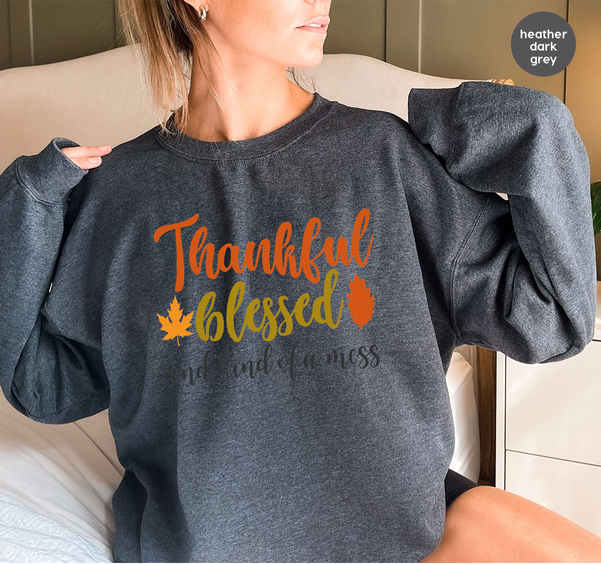 2023 Thanksgiving Fall Shirt, Thankful For Hoodie product image 29
