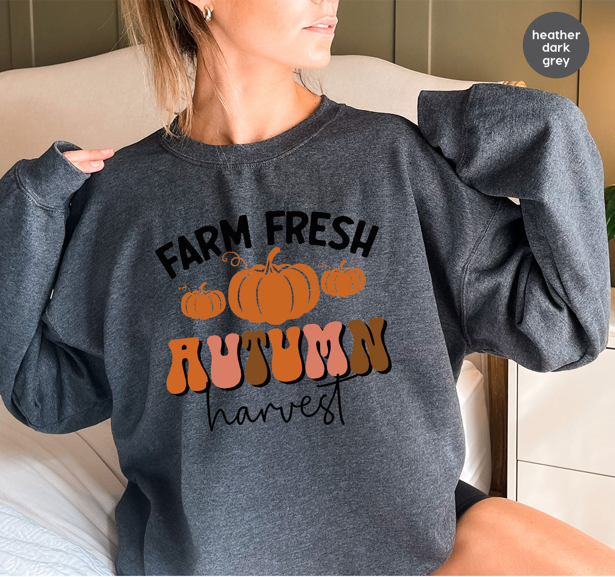 Pumpkin Harvest Hoodie, 2022 Autumn Special and Sweatshirt product image 6