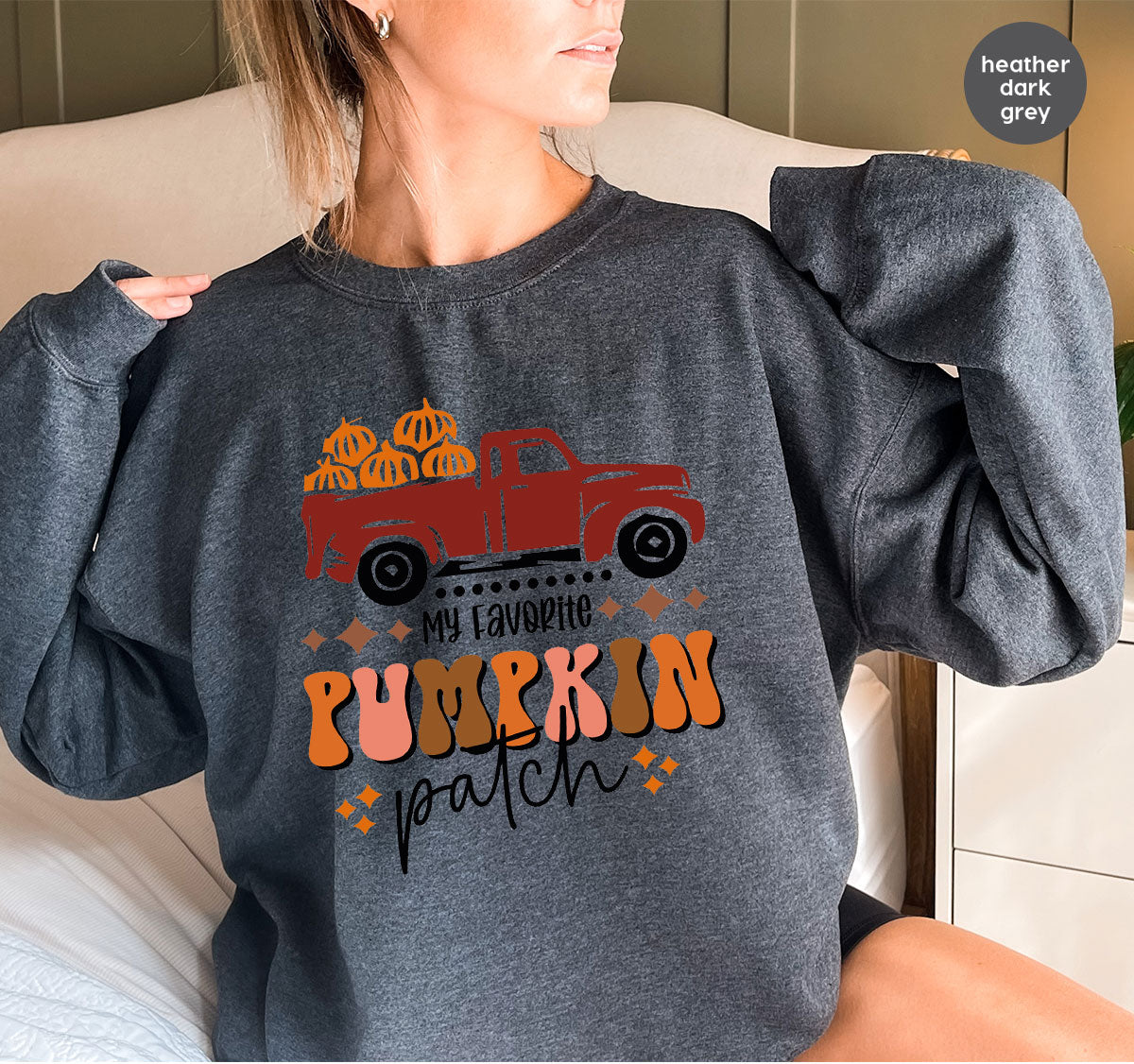 Pumpkin Truck Shirt, 2022 Harvest Season T-Shirt, Tee product image 34