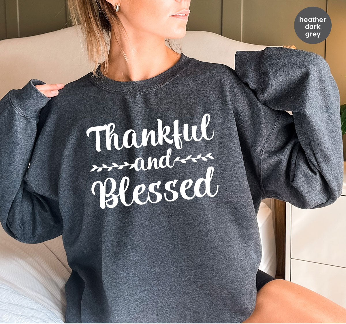 Thankful and Blessed Shirt, 2022 Thanksgiving Design product image 34