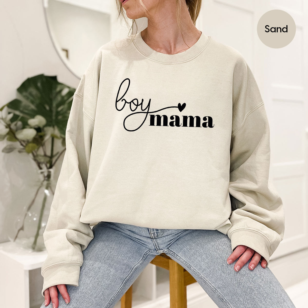 Mom and Boy Shirt. Mama Love Gift For Mother Tee product image 25