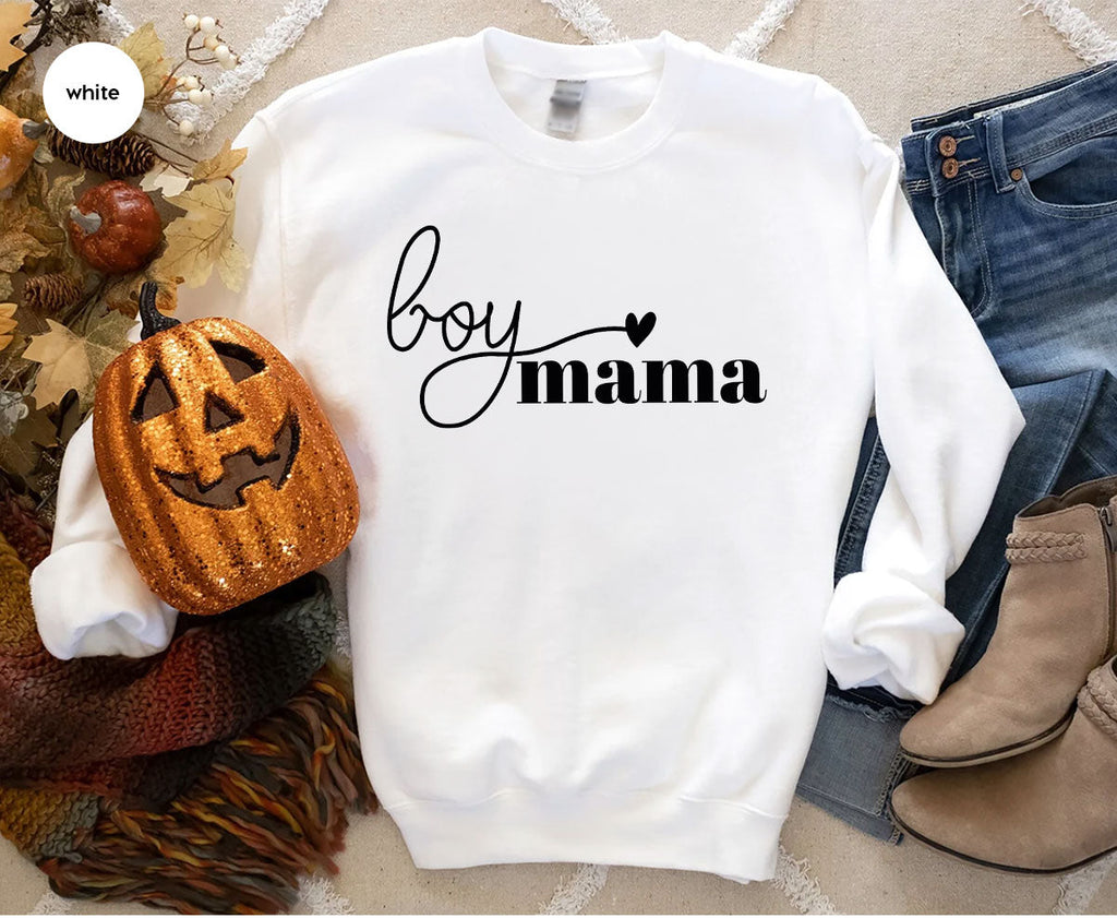 Mom and Boy Shirt. Mama Love Gift For Mother Tee product image 26