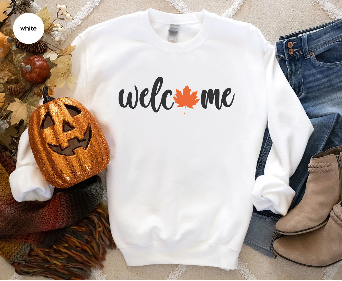 Fall Hoodie, Long Sleeve Shirt, 2022 Autumn Design, and product image 24