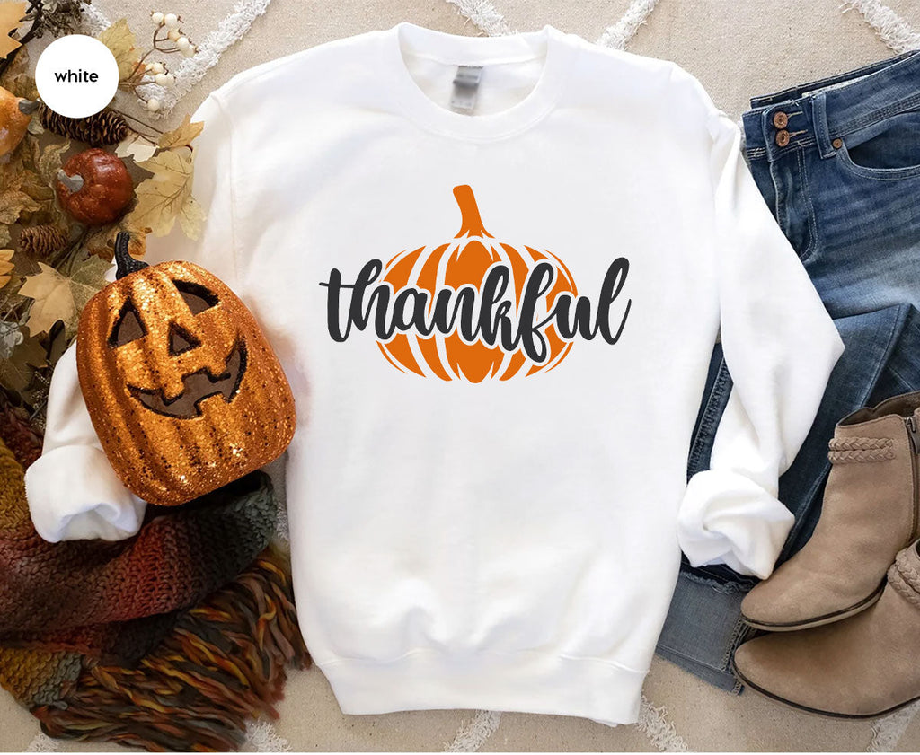 Thanksgiving 2022 Pumpkin Hoodie, Thankful product image 8