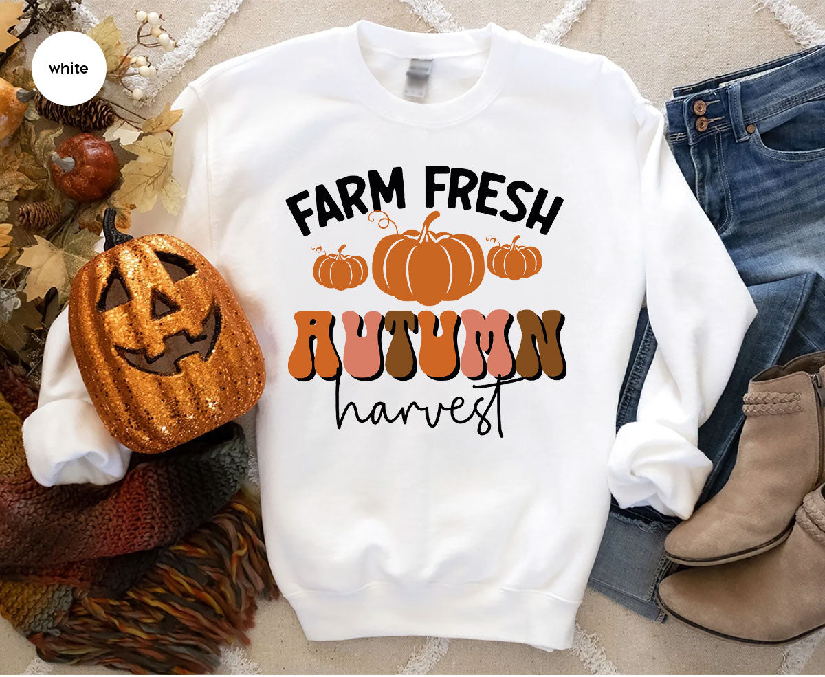 Pumpkin Harvest Hoodie, 2022 Autumn Special and Sweatshirt product image 8