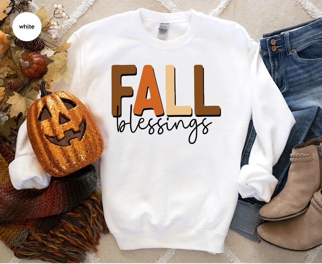 Fall Blessings Shirt, 2022 Season Autumn Graphic Tee product image 36