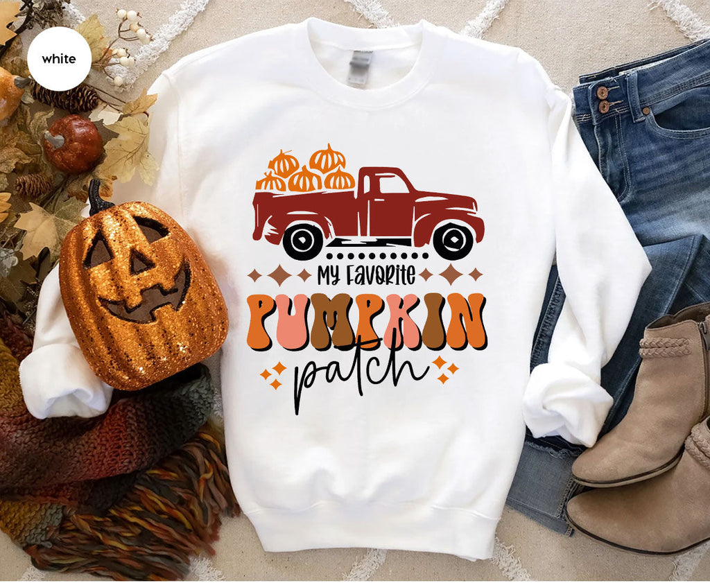 Pumpkin Truck Shirt, 2022 Harvest Season T-Shirt, Tee product image 36
