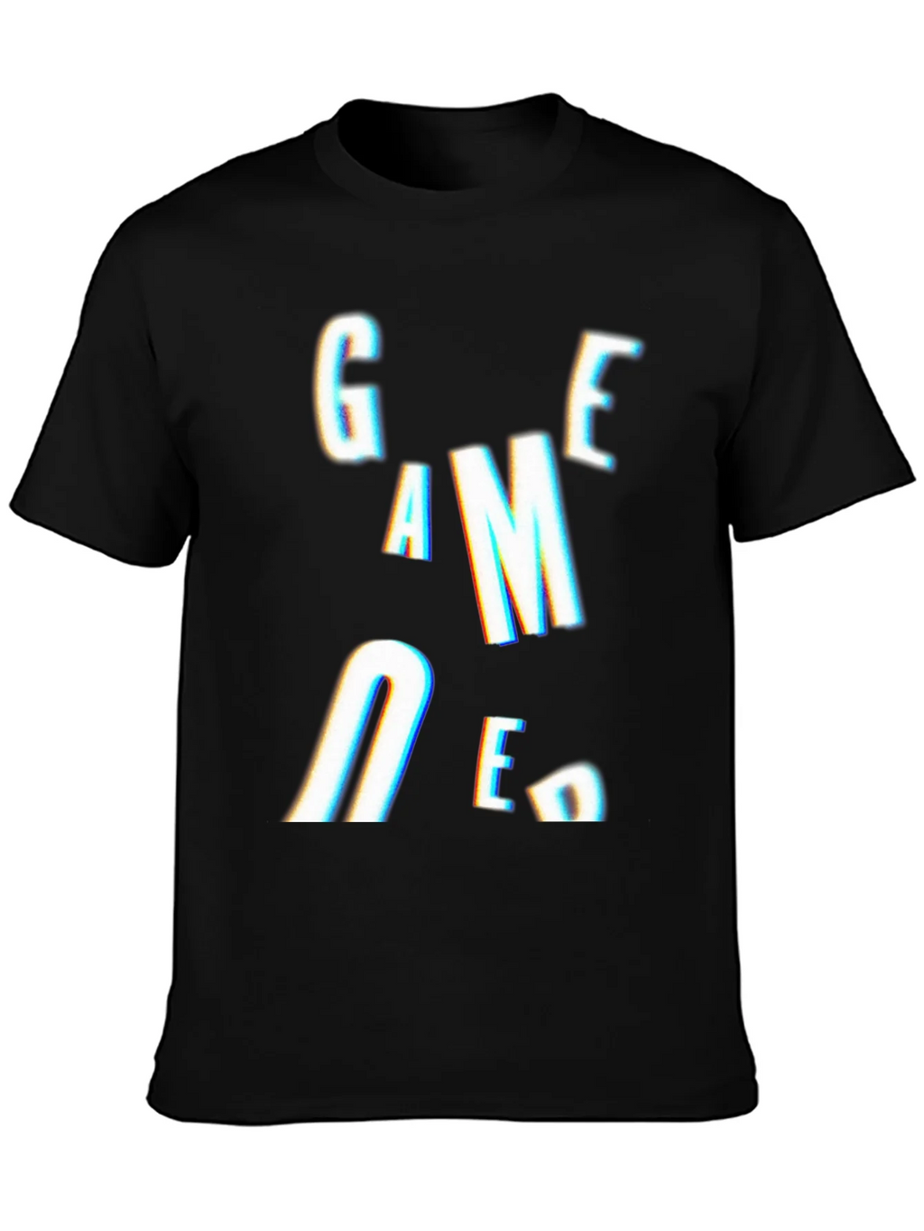Game Over Graphic Tee - Black Unisex T-Shirt product image 1