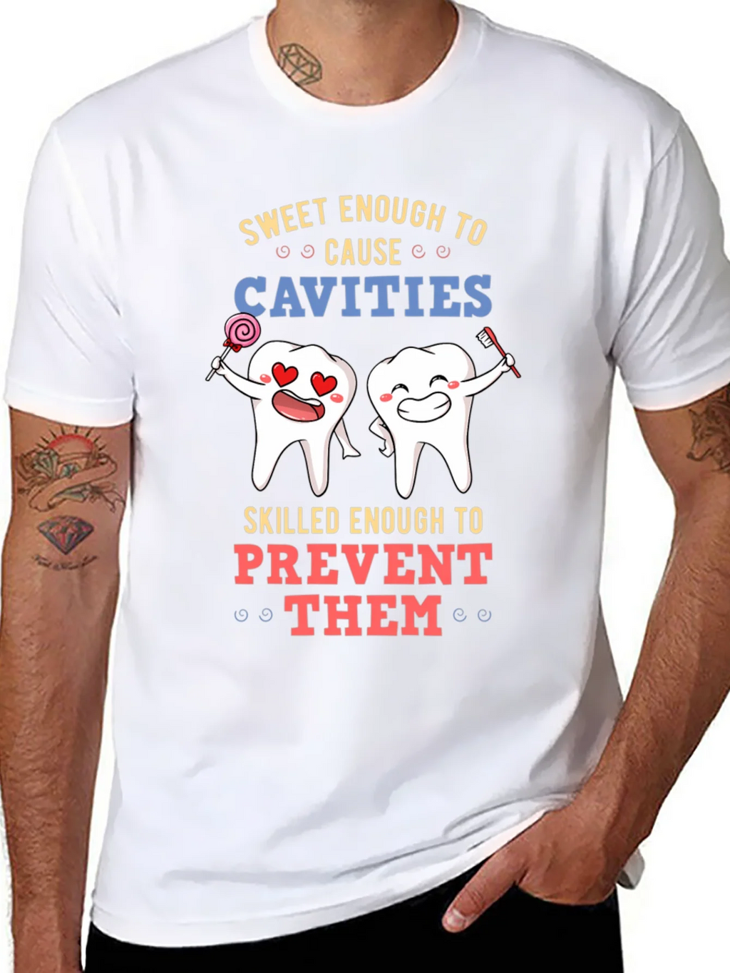 Sweet Enough to Cause Cavities T-Shirt product image 2