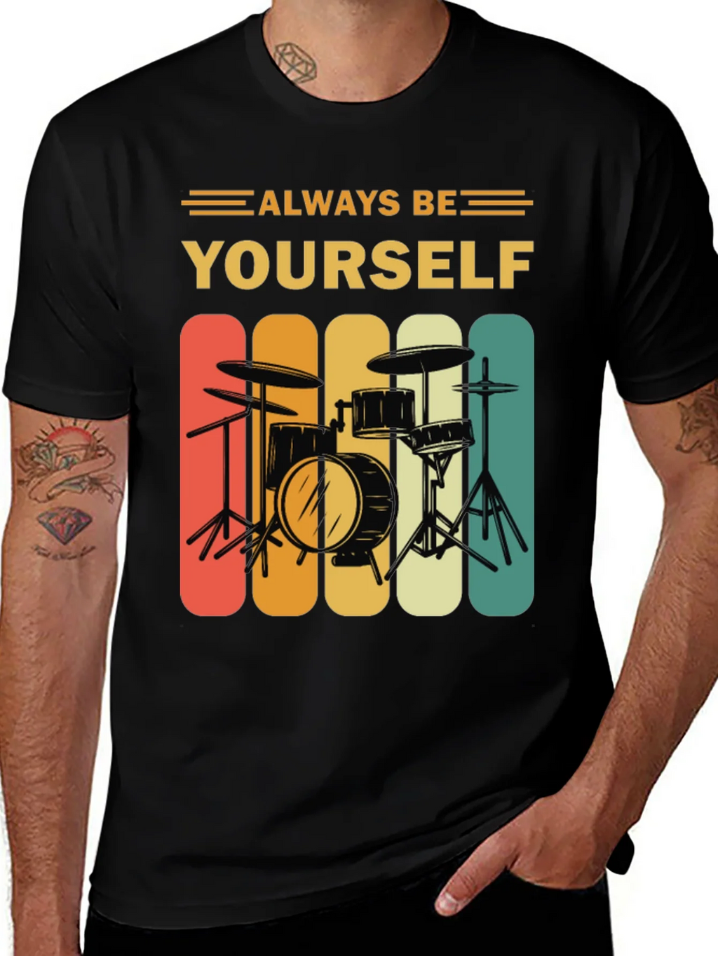 Always Be Yourself Drummer T-Shirt product image 1