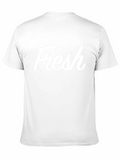 Fresh Graphic Tee - Stylish Black Cotton T-Shirt product image 1