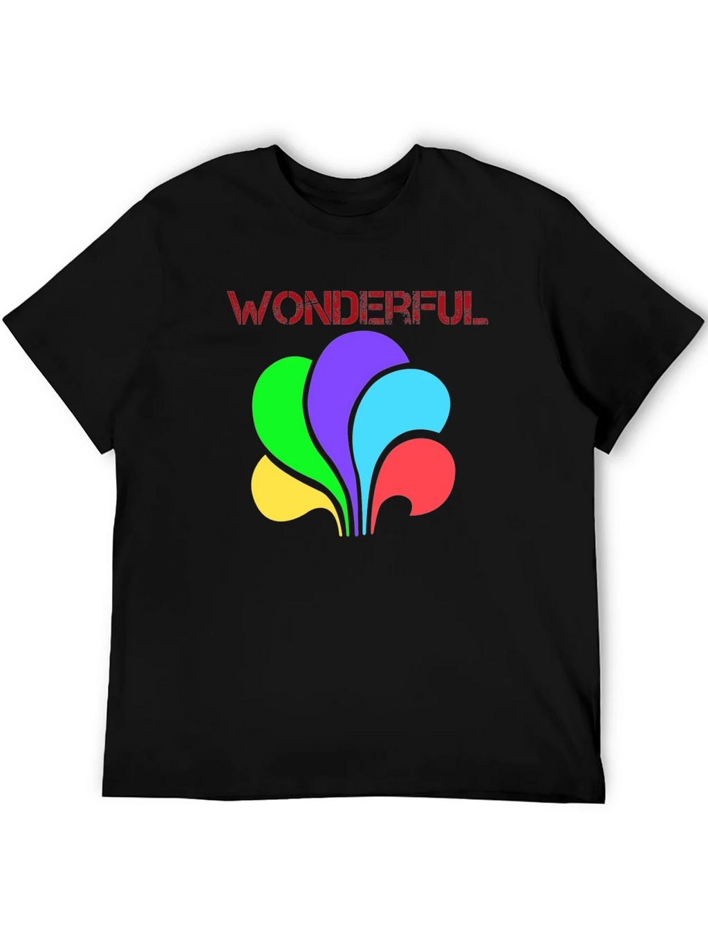 Wonderful Retro Graphic Tee - Black Crewneck product image 4