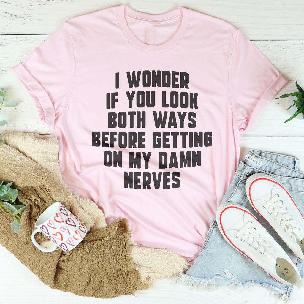 Do You Look Both Ways Tee product image 4