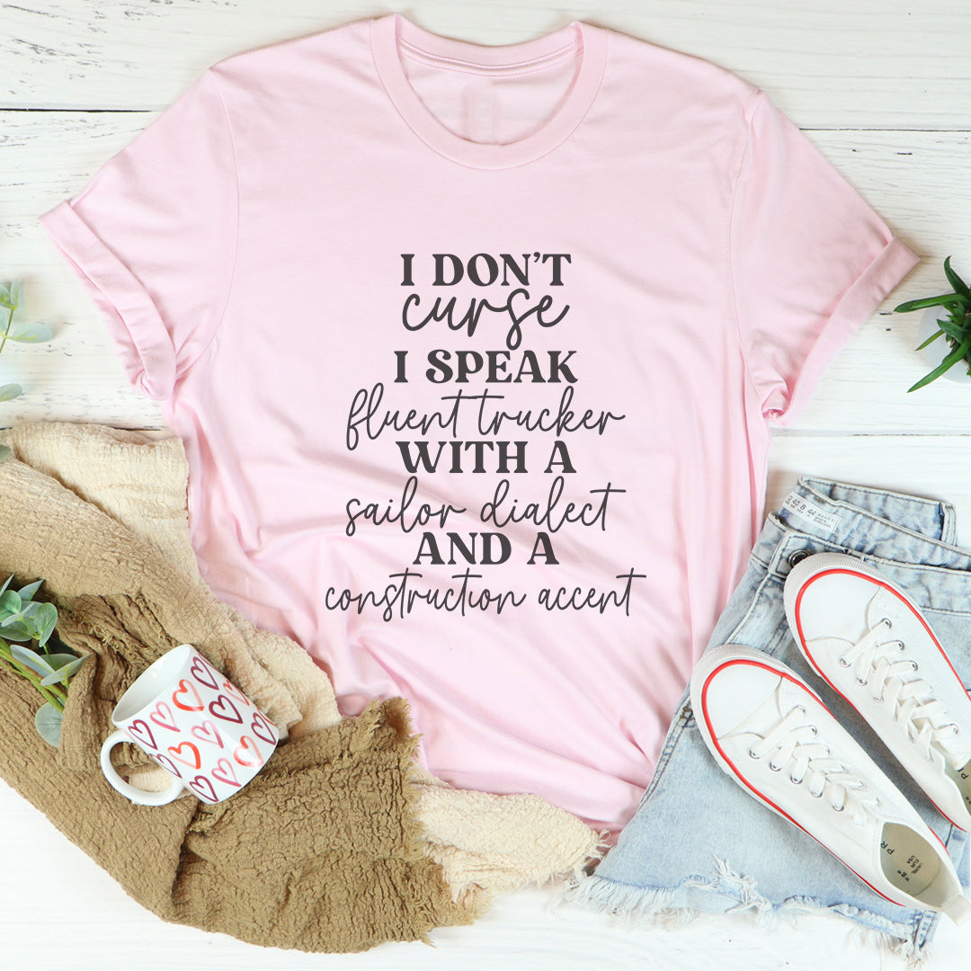 I Don't Curse Tee product image 4