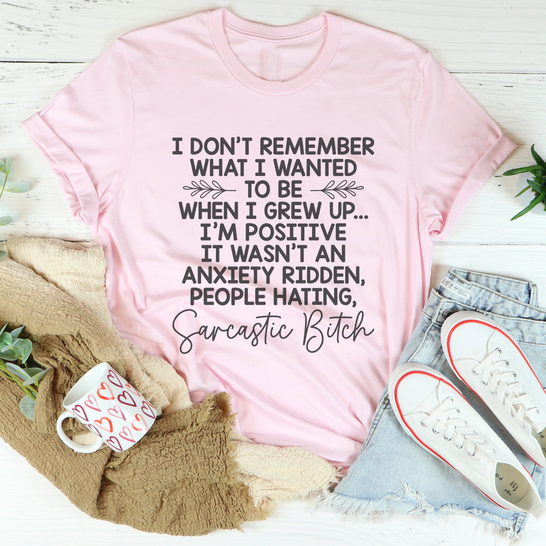 Relatable Adulting Graphic T-Shirt – \"I Don't Remember product image 4