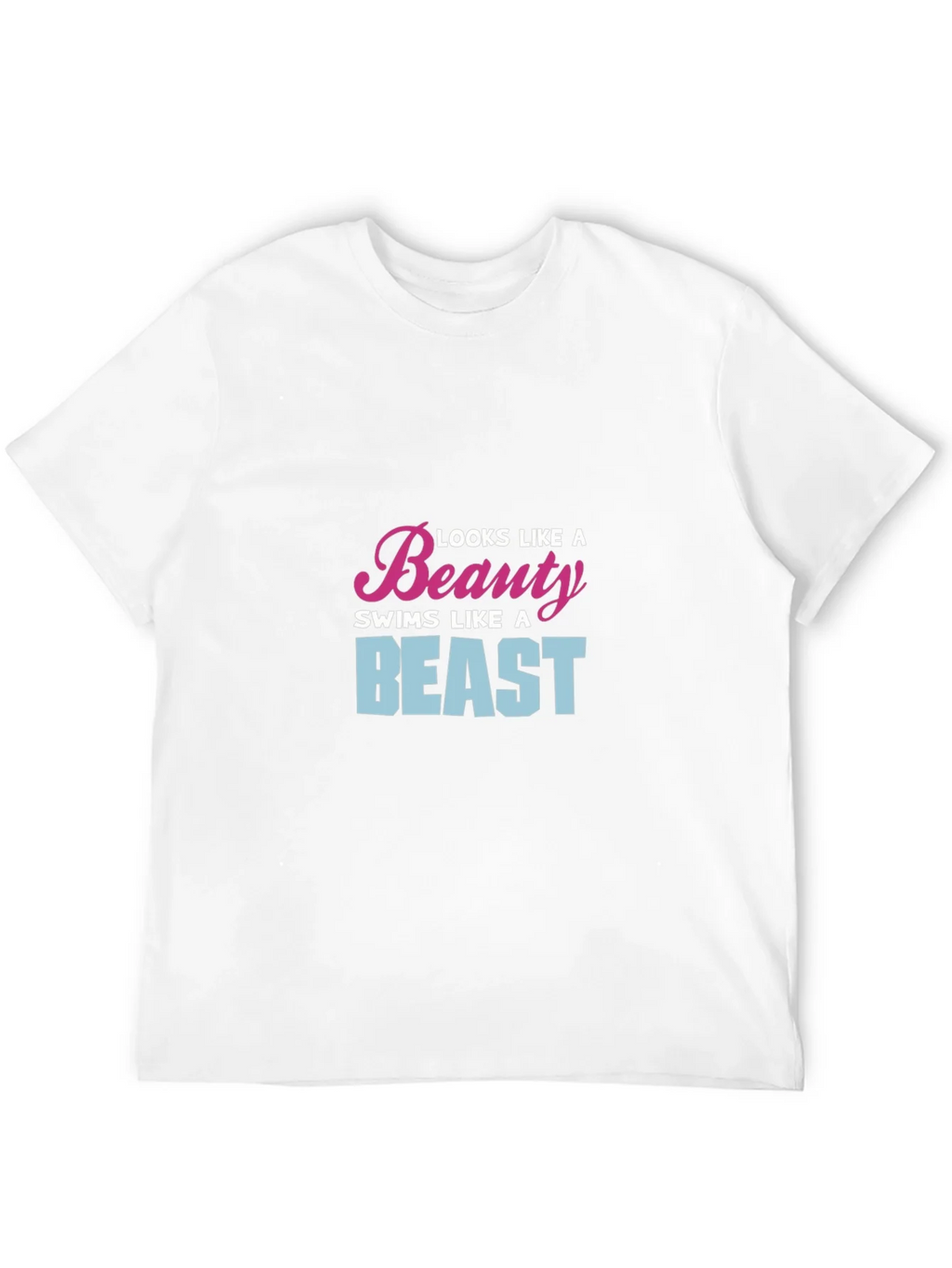 Beauty and Beast Swimmer Graphic Tee product image 9