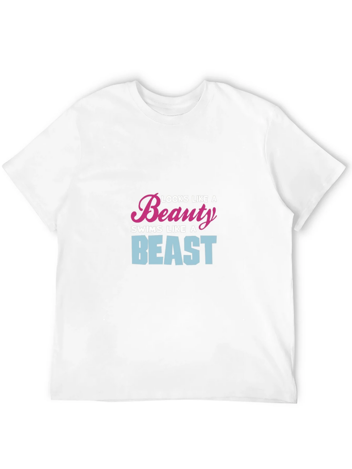 Beauty and Beast Swimmer Graphic Tee product image 9
