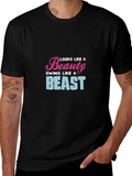 Beauty and Beast Swimmer Graphic Tee product image 1