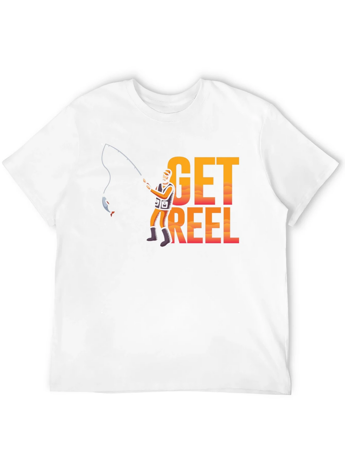 Get Reel Fishing T-Shirt - Anglers Graphic Tee product image 4
