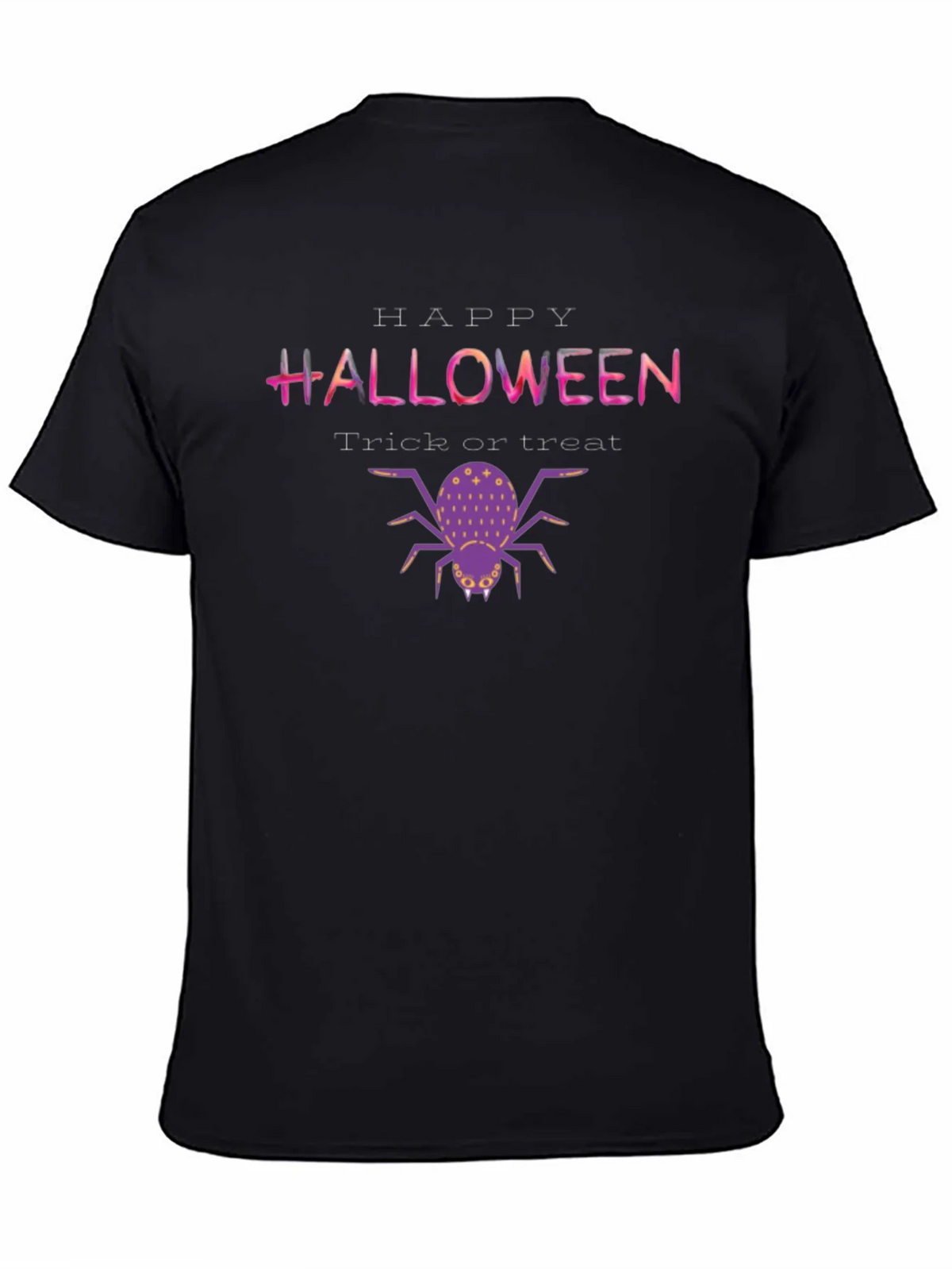 Halloween Spider T-Shirt - Trick or Treat Graphic Tee product image 3