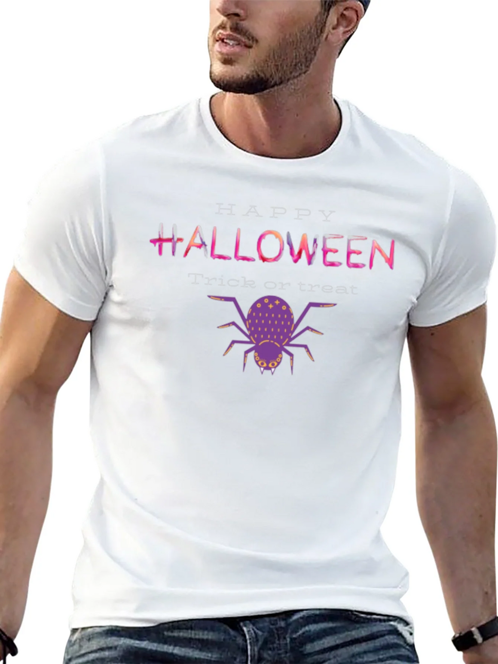 Halloween Spider T-Shirt - Trick or Treat Graphic Tee product image 9