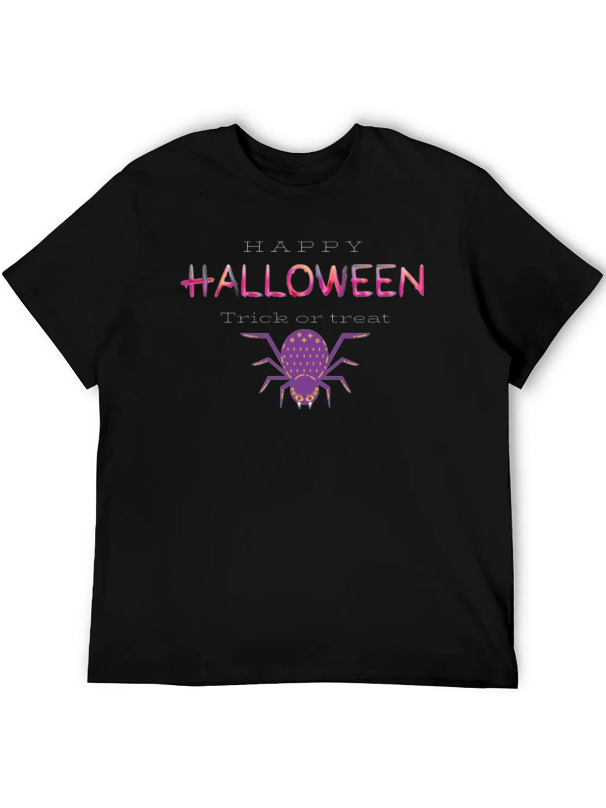 Halloween Spider T-Shirt - Trick or Treat Graphic Tee product image 4