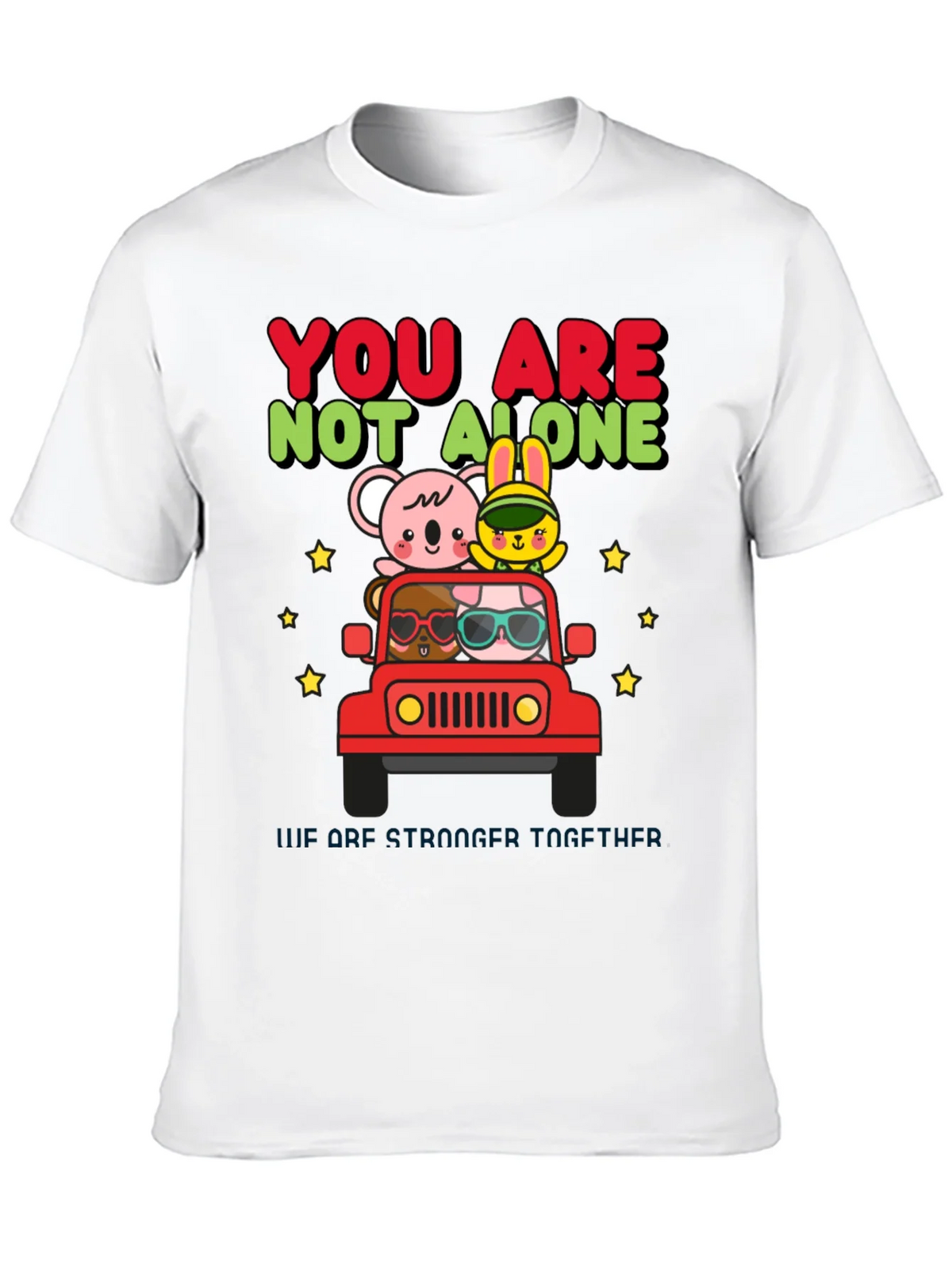 You Are Not Alone Animal Graphic T-Shirt product image 2